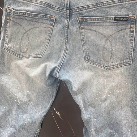 Calvin Klein Jeans Slim Straight Light Blue - Picture 4 of 4